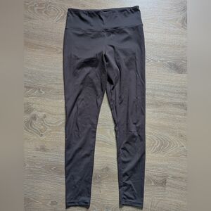 Black‎ Bow Dark Grey Leggings Women's Large